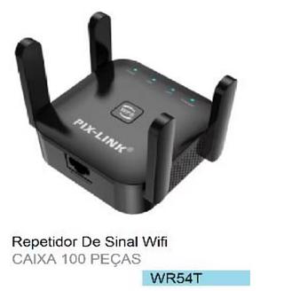 ￼Repetidor e Roteador Wifi 4 Antenas Amplificador De Sinal 300Mbps 2.4G