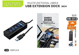 USB Notebook 3.0 Hub Alta Velocidade 4 Portas — KA-1169