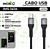￼Cabo Usb-c/Lightning iPhone 6/7/8/X/11/12/13/14 2m Imenso Original Nylon Trançado-ORIGINAL