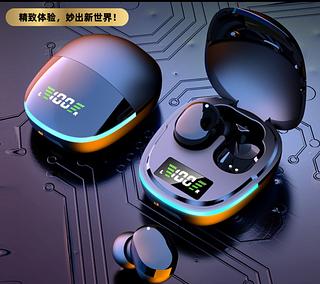 G9S Fone De Ouvido Bluetooth Sem Fio Com Microfone Display LED Cancelando O Ruído