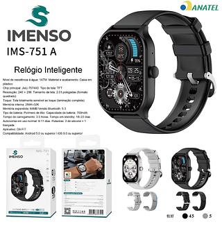 Relógio inteligente esportivo, bateria de longa duração, 8-11dias, 1ATM, à prova d'água, Bluetooth, chamada, frequência —Imeson original