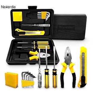 Kit Jogo De Ferramentas Com Maleta 12 Peças