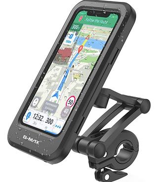 Suporte Porta Celular Moto Bike Á Prova Dágua 360 Articulado—BAMX