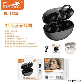 Fone de ouvido Bluetooth com clipe, não intra-auricular aberto, sem fio, esportivo, bateria de longa duração