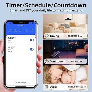 ￼Mini Interruptor Inteligente WIFI Funciona Com Controle De Voz Alexa Google Home