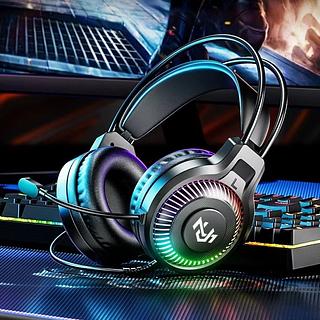 Headset Gamer Fone de Ouvido Com Microfone Para PS4, PS5, X-one, Celula e Computador
