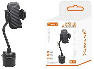 ￼Suporte de Celular Porta Copo para Carro Smartfones/Gps/Uber/Taxi universal