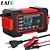 Carregador de Bateria Automotivo Inteligente 12V Display Digital Automático Energia Reparação Puls