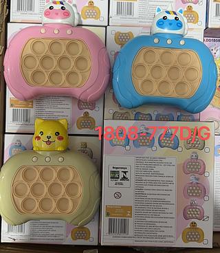 Brinquedo Game Pop-it Educativo Musical Eletrônico Sensorial（cx 120pc）