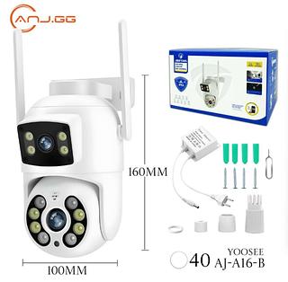 ￼Câmera De Segurança Lente Dupla APP YOOSEE WiFi 360 Sensor Visão Noturna Externa Envio Imediato-a31