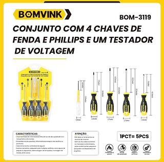 CONJUNTO DE 5 CHAVES