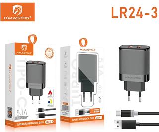 Carregadores 5.1 Carga Rápida Type-c H´maston