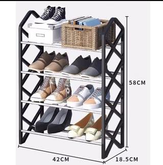 Sapateira Porta Sapato Premium Desmontavel Organizador Multiuso 8 Pares / 4 Andares