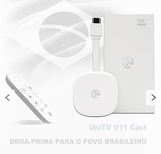 V11 8K—Aparelho Uni tv-v10/v11 - Pronta Entrega - Modelo 2025