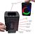 ￼Caixa de Som Luminosa RGB Bluetooth Rádio FM Conexão Microfone P2 Pendrive Cartão SD 10W
