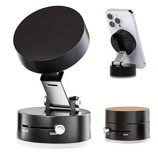 ￼360°Suporte dobrável para celular Suporte magnético de adsorção de carro a vácuo dupla face