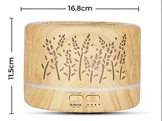 Difusor Óleo Essencial 700ml Ultrassônico Controle Remoto