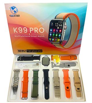 Smartwatch Relógio K99 Pro Max Series 9 Gps Nfc 10 Pulseiras