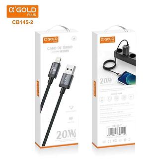 Original Cabo carregamento Turbo 20W USB - Typec Fast Data 1M