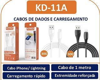 Cabo Carregador Usb Celular iphone Turbo Rápido kaid