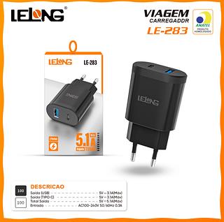 FONTE LELONG ANALEL TYPE-C E USB