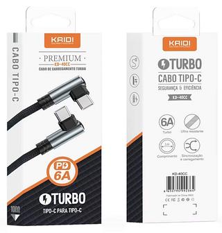 Cabo De Dados De Carregamento Super Rápido 6A typec to iphone