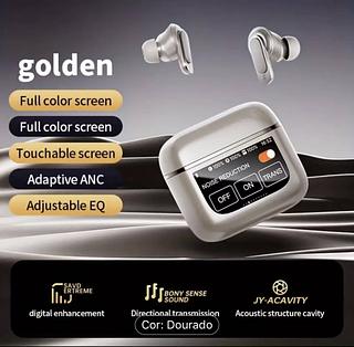Fone de Ouvido Bluetooth Tela TouchScreen Bluetooth 5.4