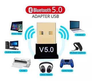 Adaptador Usb Bluetooth 5.0 Dongle Para Pc Notebook