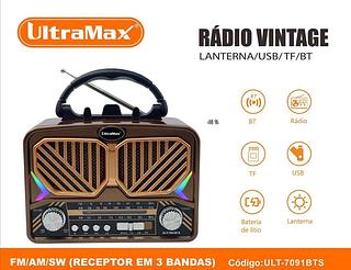 ￼Radio Retro bluetooth ,entrada usb,microsd，rgb