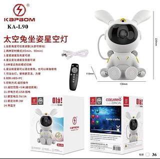 Projetor Night Light Astronauta Galaxy Starry Sky Star Light