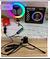 ring hight RGB 8polega 20cm com suporte celula，
