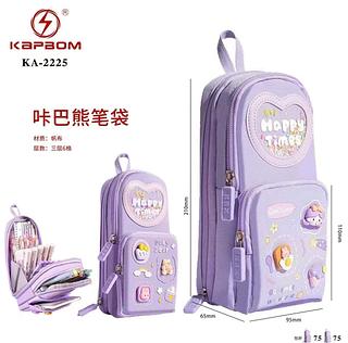 1 Pçs Casos De Lápis Grande Capacidade Lona Saco Bolsa Titular Caixa Para Meninas Estudante Papelaria Material Escolar