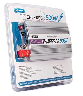 Inversor Automotivo De Tensão 12v Para 110V 500w Carro 60hz