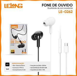 Fone De Ouvido Com Microfone Intra-auricular Para Typec—LELONG