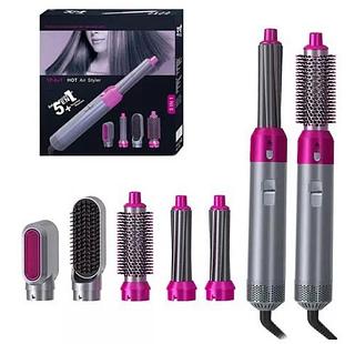 Secador De Cabelo Escova Alisadora Babyliss Modelador 5 Em 1 110v
