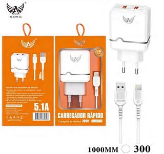 carrecador ALTOMEX 5.1a iphone qualidade boa al-9080