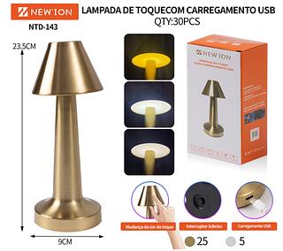 ￼Nova Lâmpada De Mesa Led Dumbbell Em Forma De Usb Recarregável Regulável Luz Para Restaurante Hotel Bar