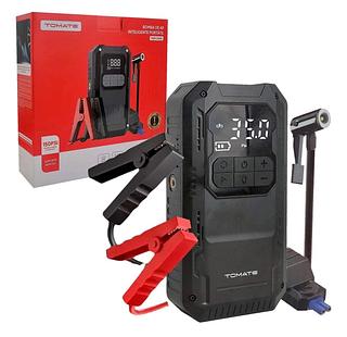 Mini Compressor De Ar Portátil Carro 150psi Aux. De Partida Preto 12v—TOMATE