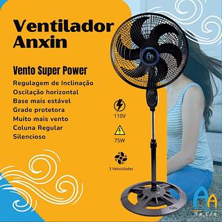 Ventilador 6 Pás Potente—110V （Garantia só fabrica, não garante liga tomada errada）