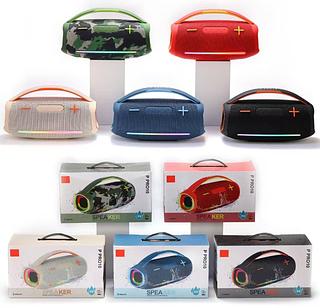 Caixa de Som Bluetooth Grande Extra Bass 20W com LED RGB P PRO 10（Tem um vídeo por trás disso）