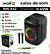 Caixa de Som Portátil Auto Imenso 40W com Dois Microfones sem Fio 100% Original