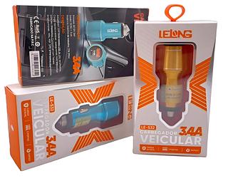 fonte 3.4a IT-BLUE ANATEL veicular LE-527