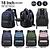 ￼Mochila Bolsa Impermeável Notebook Cabo De Aço Usb Reflexiva