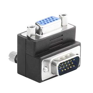 Adaptador Vga 90 Graus 15 Pinos Placa Video Projetor Imagem