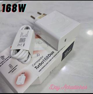 Carregador turbo power saída C pra tipo-c Xiao mi 168W