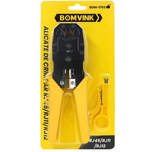 Alicate Crimpar Rj45 Rj11 RJ12 Cabo De Rede Crimpador Desencapar
